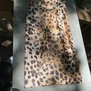 Cheetah miniskirt